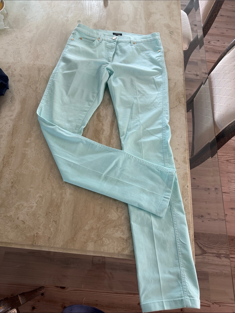 Escada Light Aqua Skinny Jeans